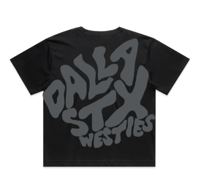 Sweet Provocateur Crop - Black Static