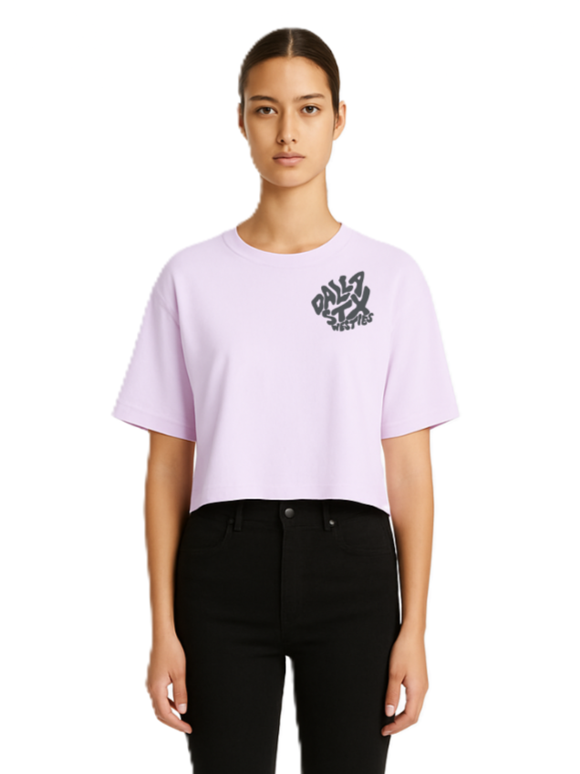Sweet Provocateur Crop - Nocturne Bloom