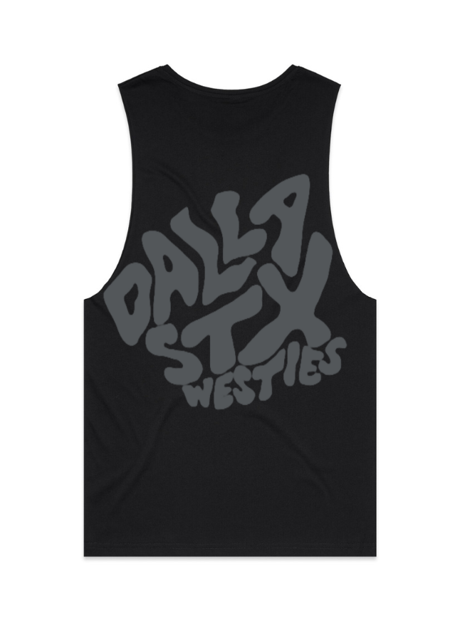 Urban Flow Tank - Black Static