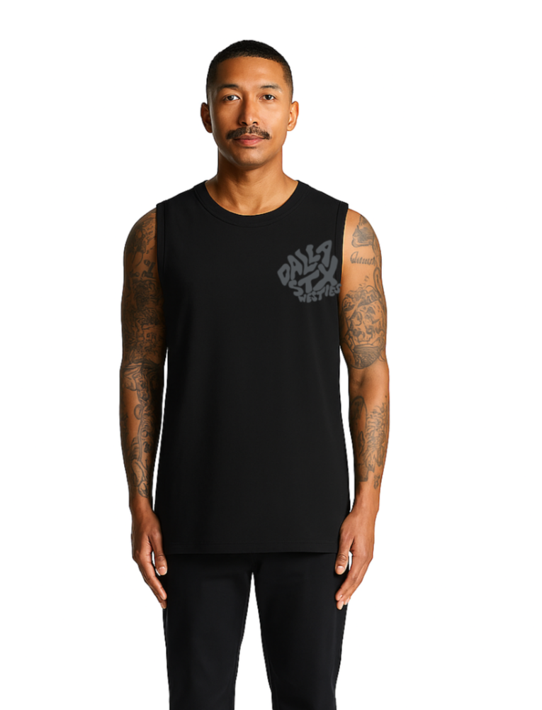 Urban Flow Tank - Black Static