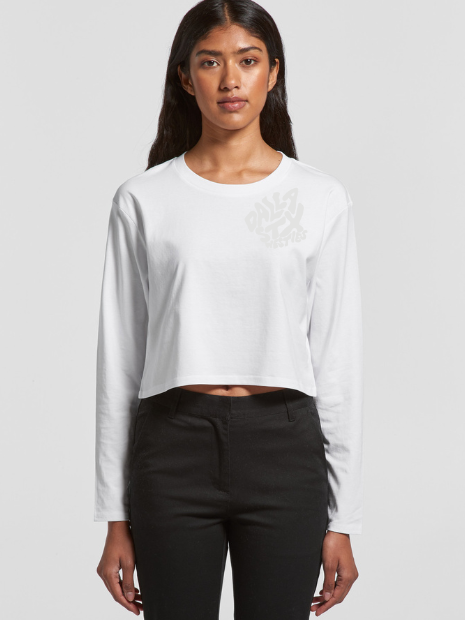 Sweet Defiant Long Sleeve Crop