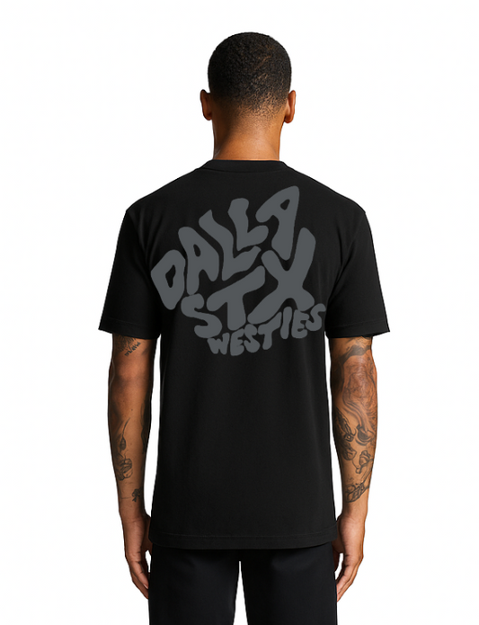 District Drifter Oversized - Black Static