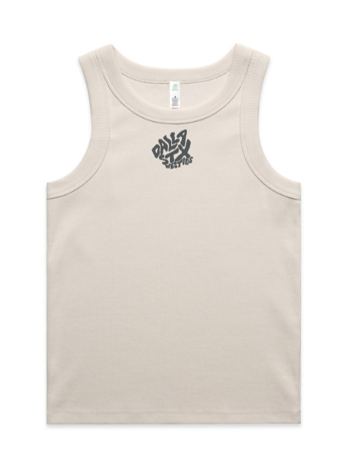 Ribline Organic Tank (Women's) - Bone Signal