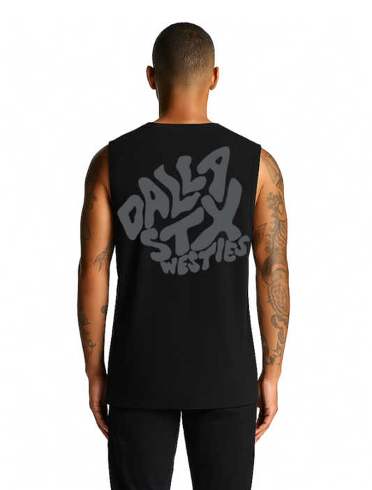Urban Flow Tank - Black Static