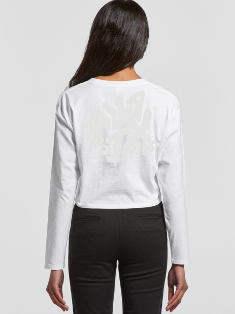 Sweet Defiant Long Sleeve Crop